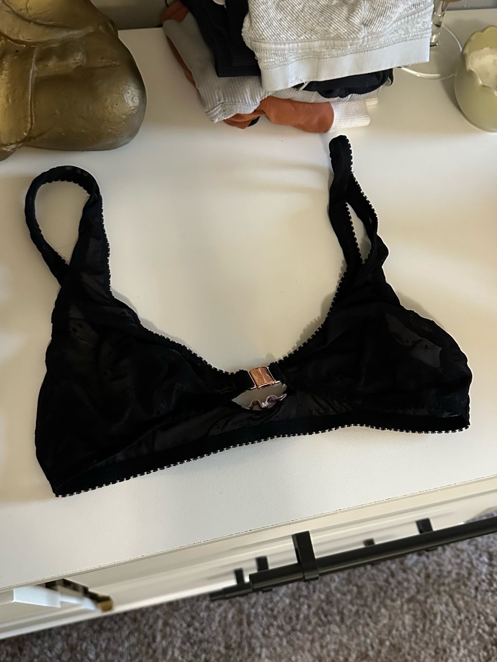 Savage X Fenty - Black Sheer Wireless Bralette